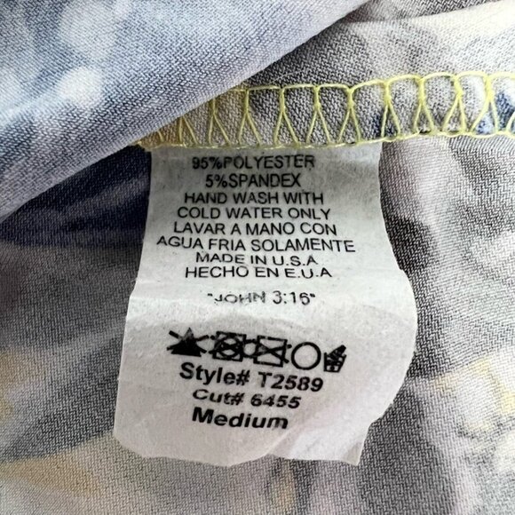 Saved By The Dress Womens Multicolor Floral Yellow/Multi Sleeveless Top Medium - Picture 11 of 11